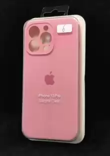 Чохол iPhone 13Pro Silicon Case original FULL Camera № 6 light pink ( 4you )