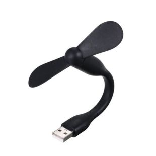 Вентилятор мобильный USB Black (М)