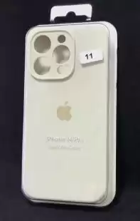 Чохол iPhone 14Pro Silicon Case original FULL Camera № 11 antique white ( 4you )