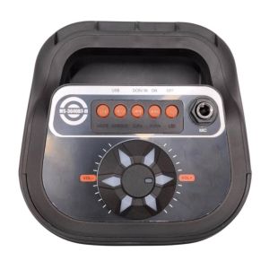 Портативная колонка MS-3640BT (USB+SD+Bluetooth+FM+LED) Black