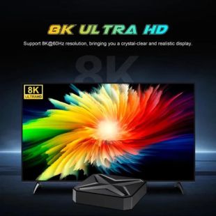 Smart TV Q1 Mini+ 2/16GB (RK3518, Android 14, 4Core 64bit, 2.4G+5G+BT, VF)