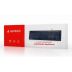 Клавиатура проводная Gembird KB-UML3-01-UA (USB,3-х цветная подсветка клавиш) Black