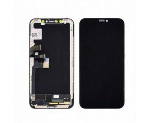 LCD iPhone X с черным тачскрином + дисплейная рамка (GX - OLED HARD) (M)
