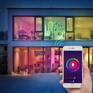 Розумна лампочка Q7 (7W, E27, app control, Timing, Remote Control)