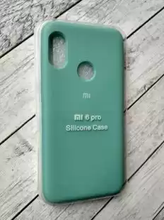 Чохол Xiaomi Redmi Note 6/6Pro Silicon Original FULL №9 azure -Акціонная Ціна! (4you)
