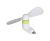 Вентилятор мобильный Lightning White/green (М)