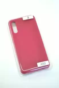 Чохол Samsung A30s/A50/A50s (2019) Silicon Original FULL №2 Rose red (4you)
