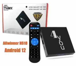 Smart TV 4you GALAXY 2/16Gb (Dual band WiFi, Bt 5.1, Allwinner H618,64 bit, Android 12) - Оновлена!