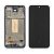 LCD Samsung A54 /A546F (2023) із чорним тачскрином + корпусна рамка OLED ШИРОКА РАМКА (M)
