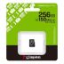 Micro SD 256Gb Kingston Canvas Select Plus Gen3 Class10 A1 без ад. (UHS-1) (R-150Mb/s)