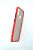 Чохол Samsung A02s / A025 Silicon Gingle Matte Red / black 