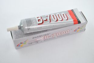 Клей силиконовый Zhanlida B7000 прозрачный (50мл, тюбик с дозатором) (W)