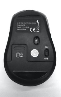 Миша бездротова 4you M3 black ( 2.4Ггц, 6кн, 800-1600DPI, 12мес гарантія )