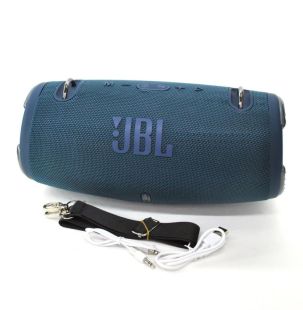 Портативна колонка JBL XTEMRE 3 (Bluetooth, FM, USB, 2 дин, ремінець, Soft touch) Blue