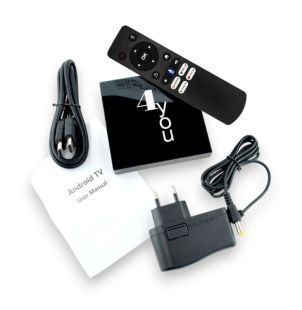 Smart TV 4you GALAXY 4/32Gb (+Voice! Dual band WiFi,Bt 5.1,Allwinner H618,64 bit,Android 12) 