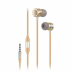 Гарнітура HOCO M16 (мікрофон, круглий шнур) Gold