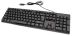 Клавиатура проводная игровая KR-6300 (с разноцветной подсветкой) Black