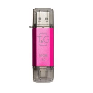 Usb 3.0 16Gb T&G 009 Star series (Type C 2.0) Fuchsia
