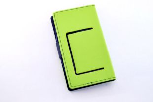 Чехол-книжка 4you Fancy 4"-4,4" green/dark blue универсальная"Акционная цена"