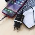 МЗП-USB HOCO C12Q Smart 3A 1 Usb + кабель Micro USB Black 