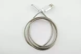 Usb-cable Micro USB 4you Bagmati ( 2000mah, метал, сталевий ) 