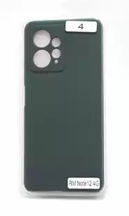 Чохол Xiaomi Redmi Note 12(4G) Silicon Original FULL № 4 Midnight blue ( 4you )