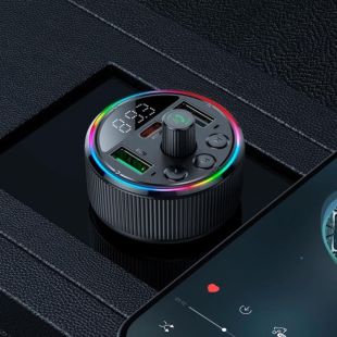 FM модулятор HOCO E82 Black