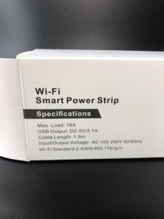 Мережевий фільтр CZ-A26 1.8м (4 розетки, 4 USB, 16A, app control, Timing, Remote Control)