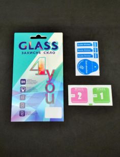 Захисне скло Samsung A01/A015 / M01 / A40/A405 Full Glue 2.5D (0.3mm) Black 4you