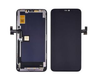 LCD iPhone 11 Pro Max с черным тачскрином + дисплейная рамка  ZY-IN CELL Full HD (M) 