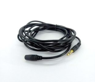 Аудио кабель 3,5 папа/3,5 мама 3m (удлинитель)