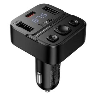 FM модулятор HOCO E87 Black