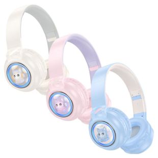 Bluetooth-гарнитура HOCO W50 (Bluetooth 5.3) (Мониторы) Blue