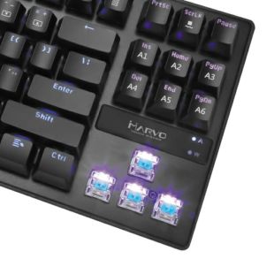 Клавіатура дротова MARVO KG901 (USB, з підсвічуванням) Black
