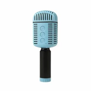 Микрофон-караоке беспроводной MC-873 (Bluetooth,USB слот) Blue