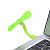 Вентилятор мобільний USB Green (М) 