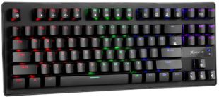 Клавиатура проводная XTRIKE ME GK-979 TKL (USB,с подсветкой) Black