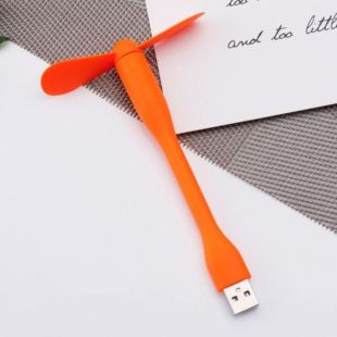 Вентилятор мобильный USB Orange (М)