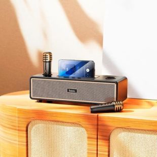 Портативна колонка HOCO BS63 (Bluetooth 5.2) Black