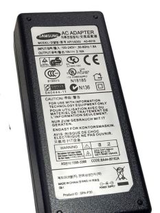 Блок живлення для ноутбука Samsung 60W 19V 3.16A (5.5*3.0 мм, із центральною голкою)