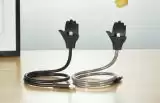 Usb-cable Micro USB Metal Holder Black "Акційна ціна"