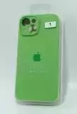 Чохол iPhone 15 Silicon Case original FULL Camera №1 green (4you)