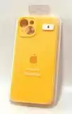 Чохол iPhone 15 Silicon Case original FULL Camera №4 yellow (4you) 