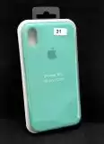 Чохол iPhone XR Silicon Case original FULL № 21 azure ( 4you )