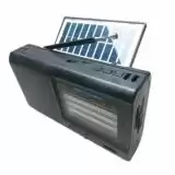 Радіоприймач Golon RX-BT3040S (USB+SD) (сонячна батарея) Black