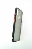 Чохол Samsung A01 Core / M01 Core Silicon Gingle Matte black / red