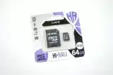 Micro SD 64Gb Hi-Rali Class 10 з ад. (UHS-3)