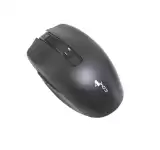Миша бездротова 4you M8 black (Тиха, Bluetooth 5.0 + 2.4Ггц, 6кн, 800-1600DPI, 12мес гар) -НОВІНКА!