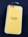 Чохол iPhone 6 Silicon Case original FULL № 4 yellow ( 4you ) (NO LOGO)