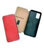 Flip Cover for Samsung A01 Core/M01 Core DDU Premium Red (PU Шкіра)
